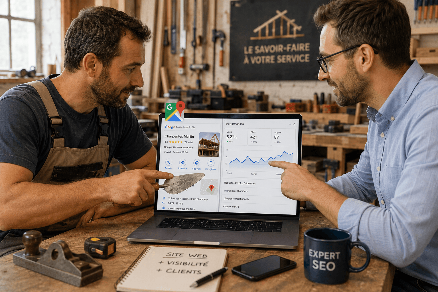 Artisan du bâtiment en Île-de-France : agence web, freelance ou solution « pas chère », que choisir ?