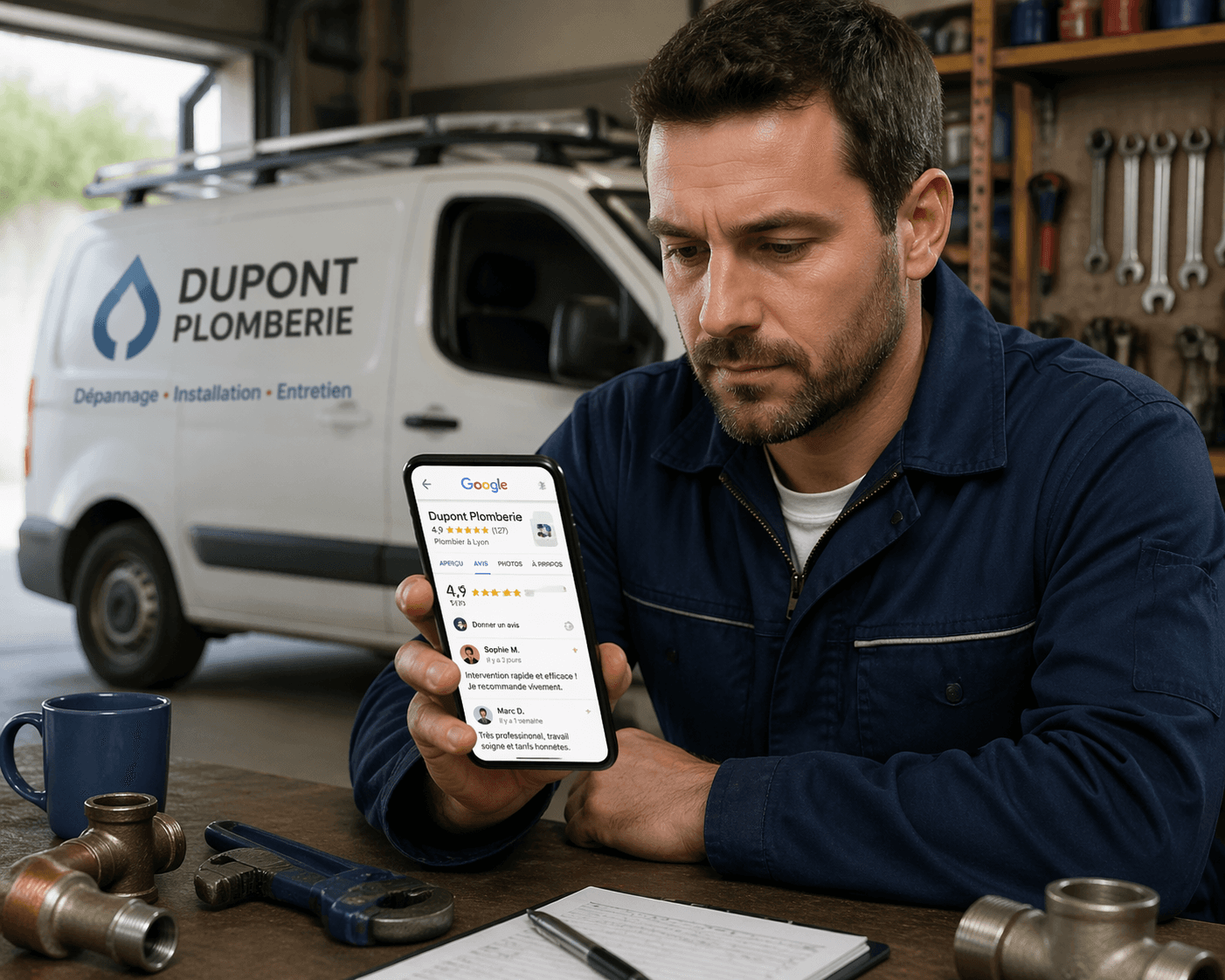 Avis Google : combien faut-il vraiment pour qu’un artisan soit crédible localement ?