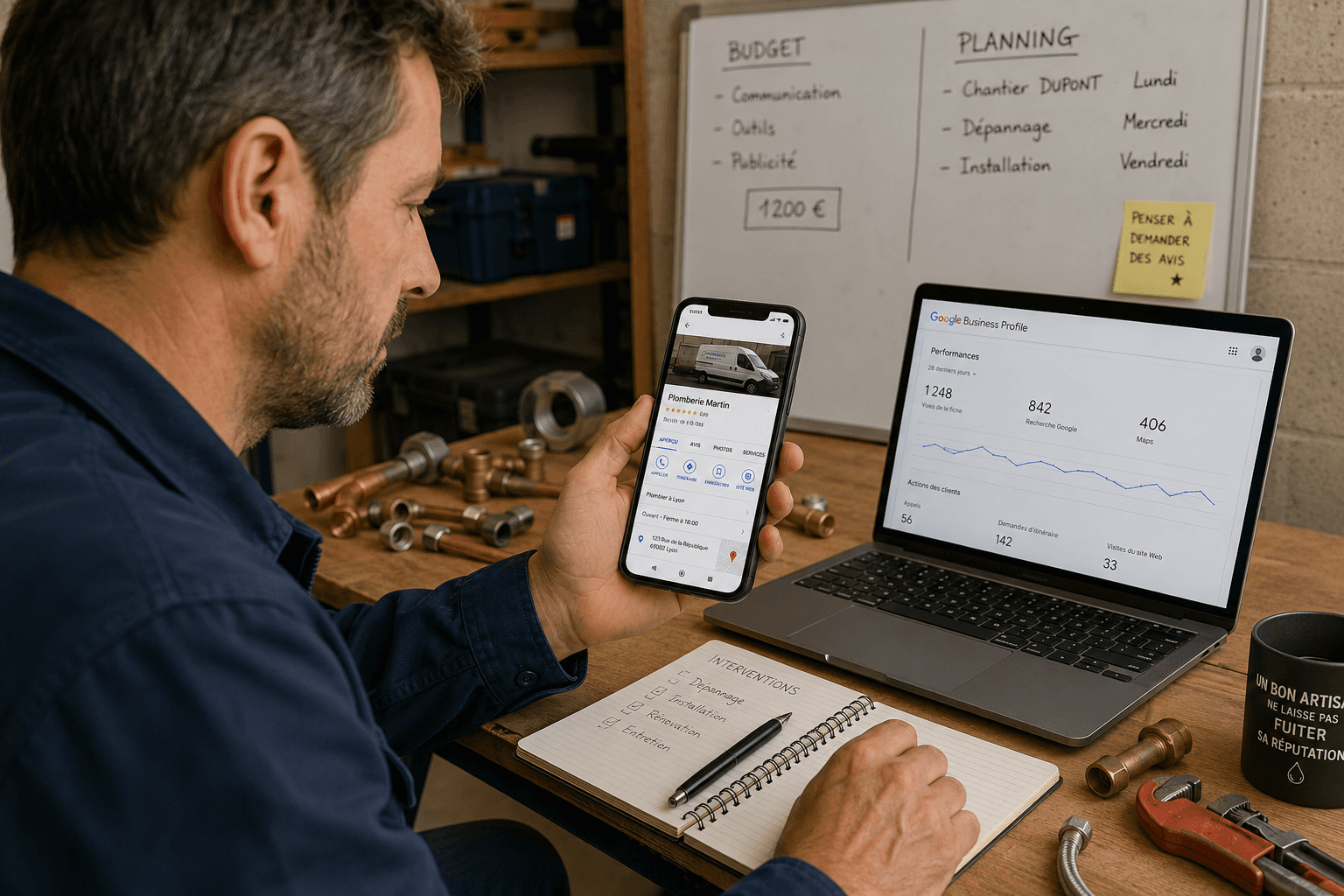 Quel budget prévoir pour être visible sur Google quand on est artisan du bâtiment ?