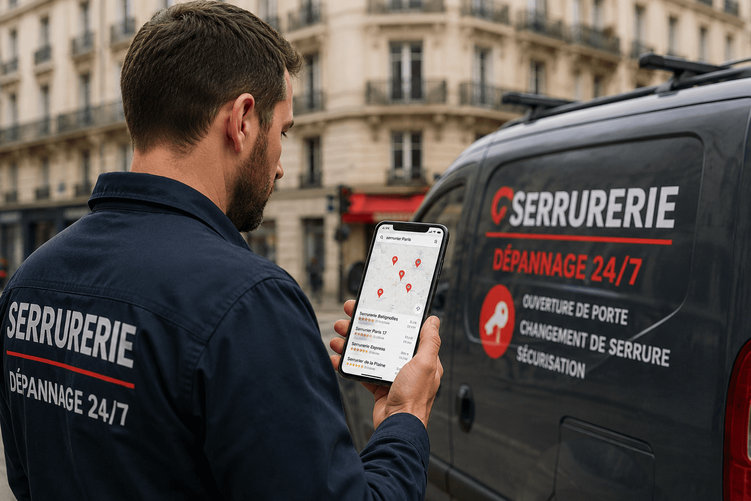 Pourquoi les serruriers font face à une concurrence Google Maps ultra-féroce en Île-de-France