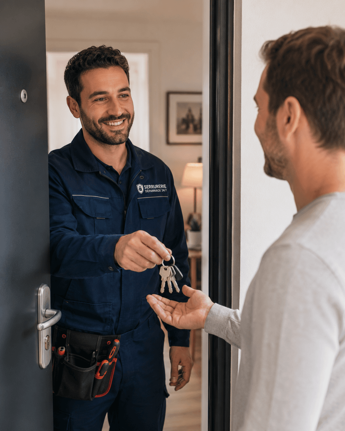 Comment rassurer un client qui cherche un serrurier avant même l’appel